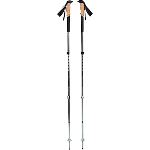 BLACK DIAMOND Pursuit Trekking Poles (Pair) | Natural Cork Grips | FlickLock Adjustable Aluminum Shafts | for Hiking & Bac...
