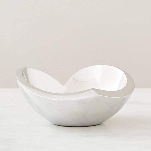Nambe Alloy Classic Love Bowl, Heart Shaped Modern Design, For Wedding, Anniversary, Valentine’s Day, Oven Safe, Ring Dish, Decorative Trinket Tray, Designed by Sean O'Hara (4.5")