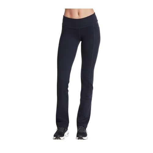 Skechers Women's Go Walk OG Mid Rise Pants, Black, X-Large Tall
