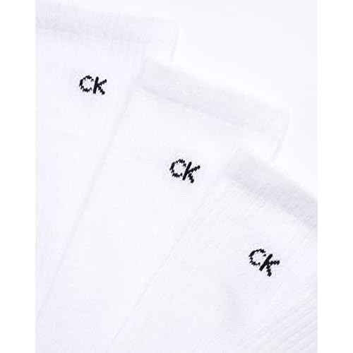 Calvin Klein Mens Crew Socks - 5 Pack Athletic Mid Calf Socks for Men (7-12)