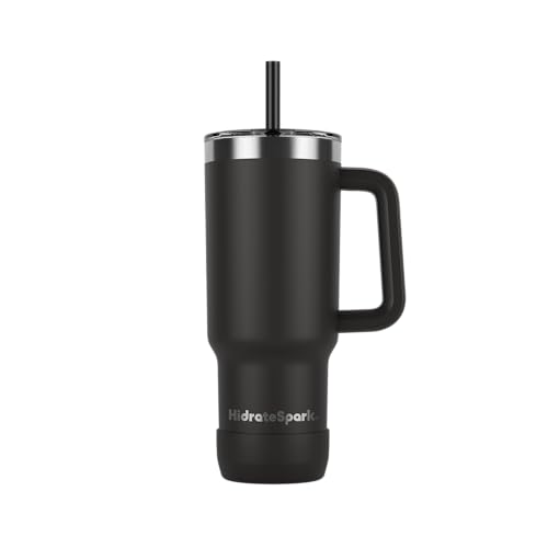 Hidrate Spark PRO 2 30 oz Smart Ready Tumbler with Silicone Boot - Black