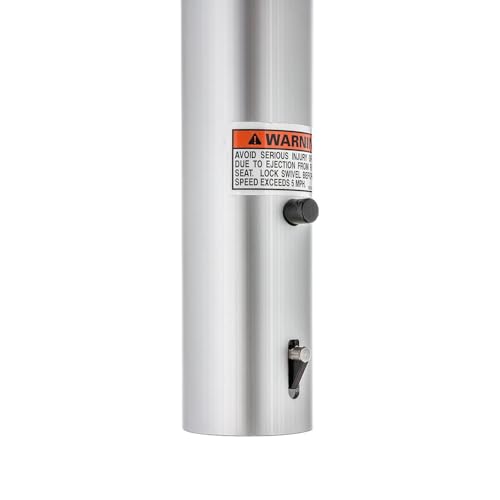 Attwood 238613-3 Fixed Height 12.6" Seat Extension Post for 13" 238 Series Seat Pedestal Assembly.