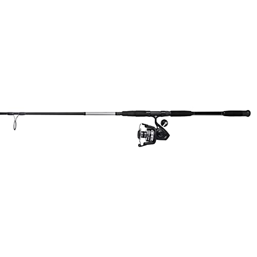 PENN 10’ Pursuit IV 2-Piece Fishing Rod and Reel Surf Spinning Combos & SpiderWire Stealth® Superline, Moss Green, 50lb | ...