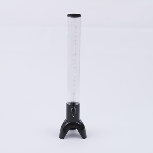 LIKARVA Beer Tower Dispenser, Clear Liquor Pagodas Dispenser with Removable Ice Tube, Beer Tower Drink Water Fountain for ...