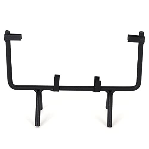 Milltown Merchants 6" Square Metal Display Stand - Fused Glass Art Base - Plate Stand / Plate Holder - Square Display Stan...