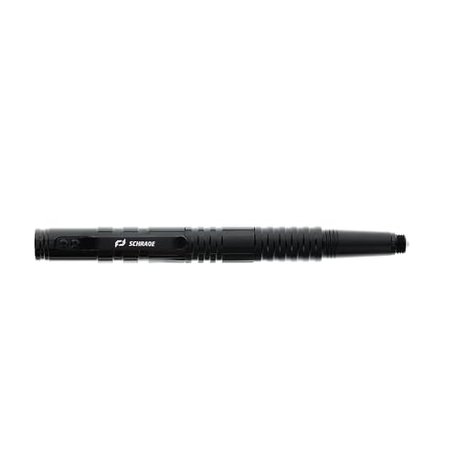 Schrade Delta Class Reckon Ultimate Pen with Refillable, Screw-off Design and Tactical Build for Outdoor Survival, Self De...