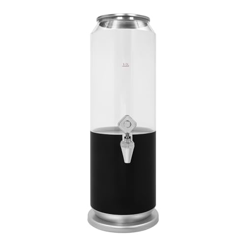 Gworobie Beer Tower Dispenser 3L/100oz - Beverage Dispenser with Spigot, Margarita Tower, Mimosa Tower,Heat/Ice Drink Disp...