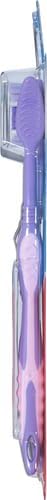 Colgate Extra Clean Toothbrush, Medium Toothbrush for Adults, 6 Count (Pack of 12)