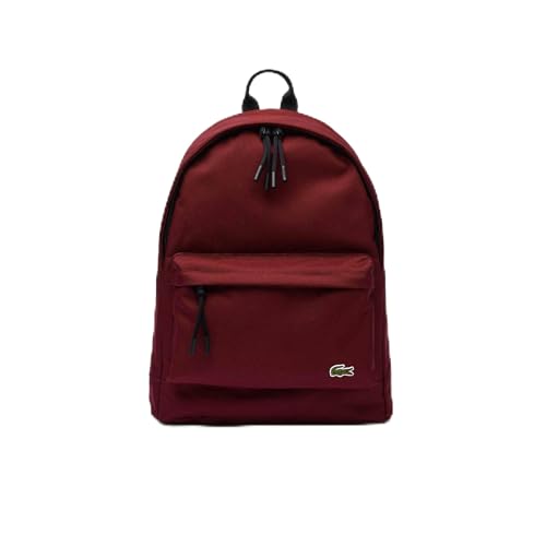 Lacoste Men's Sinpople Monogramme Backpack, Spleen, One Size