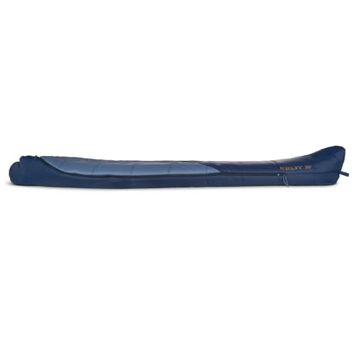 Kelty Cosmic Synthetic Fill 20 Degree Backpacking Sleeping Bag – Compression Straps, Stuff Sack Included