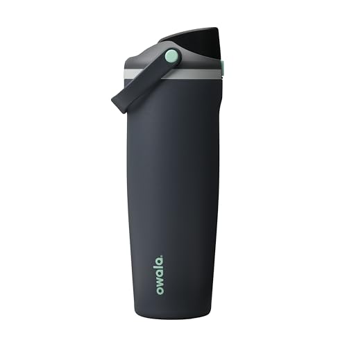 Owala FreeSip Sway Insulated Stainless Steel Water Bottle with Two-Way Spout, Built-In Straw and Bucket Handle, Made for T...