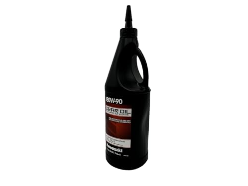 Cyclemax Three Pack Compatible with Kawasaki KPO Gear Oil with Limited Slip K6103G-103-01Q Contains Three Quarts and a Funnel