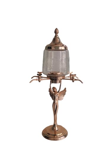 RoyalAntiquess New Handmade Copper Absinthe Fountain | 4 Spout | Absinthe Tower | Absinthe Dispenser