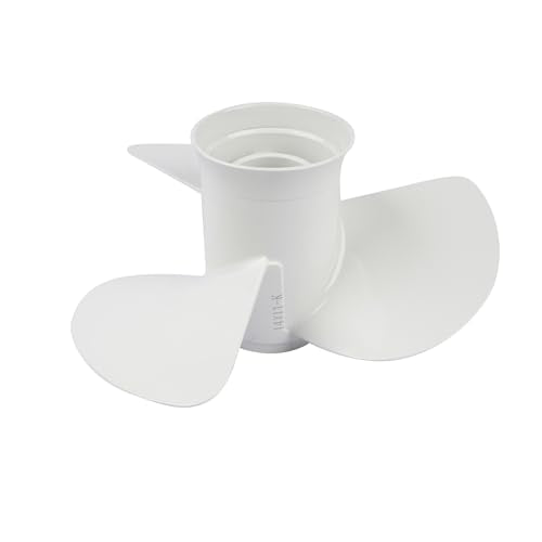 GELUOXI 14" x 11" Outboard Boat Propeller Replacement for Yamaha 60 70 75 80 85 90 115 HP 15 Spline 6E5-45954-00-EL