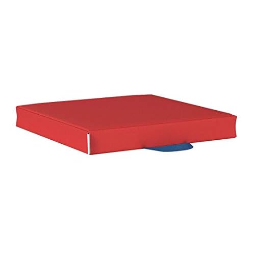 ECR4Kids SoftZone Floor Cushions, Square, Flexible Seating, Assorted, 6-Piece