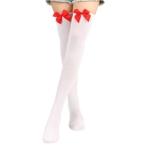 YosiMing Nurse Costume Accessories Halloween Women Red Nurse Hat Headband Glasses Stethoscope High Sock for Halloween Cosp...