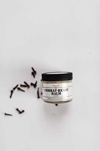 Combat Ready Skin Balm 2oz by Skincando – All Natural - Intensive Moisturizer – Skin Cream - Organic ingredients – Apricot...