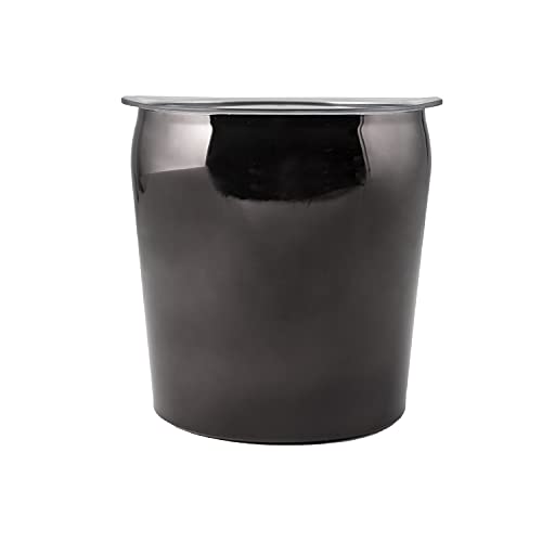 Cambridge Silversmiths 3-Quart Insulated Stainless Steel Ice Bucket, Black