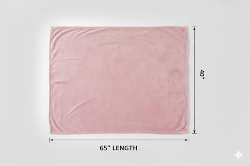 EverSnug Travel Blanket and Pillow - Ultra-Soft, Compact & Lightweight, 65x40 Inches, with Carry Case, Luggage Sleeve & Ba...