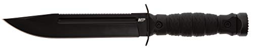 Smith & Wesson M&P Special Ops Survival Knives with Full-Tang Construction, 5"-7", Black Oxide Coated Stainless Steel Blad...