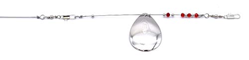 Sebago Trolling Rig for Fishing Freshwater Lakes - 11" or 25" with Detachable Links. Gold or Nickel by AL's Goldfish Lure ...