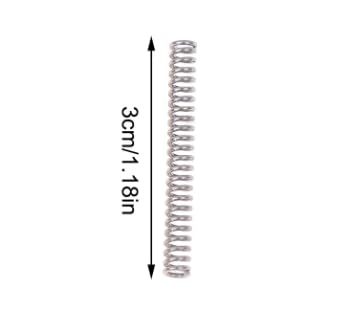 KTGCOZS Pack of 5 Fishing Reel Spring Kick Lever Spring Fishing Reel Parts Repair Reel Spring Fishing Spring for Daiwa Ser...