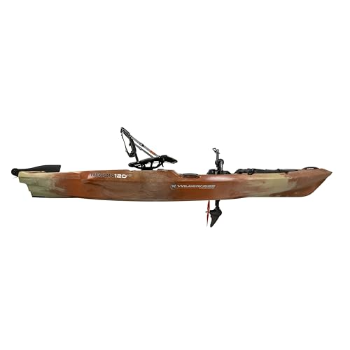 Wilderness Systems Recon 120 HD - Sit on Top Fishing Kayak - 360 Degree ACES seat & Helix PD™ Pedal Drive System - 12 ft