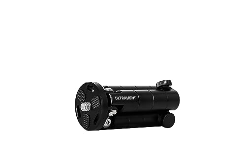 Ultralight 2.3oz/67g Trekking Pole Tripod Adapter Only - The Stool ULTripod Aluminum - Turn Trekking Poles or Branches int...