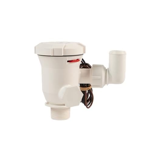 Attwood 5663-4 Tsunami Mk2 1200 GPH Aerator Pump, 12 Volt, 1" NPT Inlet, White