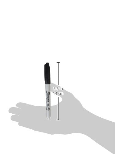 Sharpie Permanent Markers Set Quick Drying And Fade Resistant Fine Point Marker For Wood Plastic Paper Metal And More Draw...