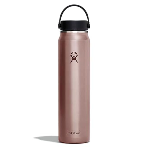 Hydro Flask 40 Oz Lightweight Trail Series Wide Flex Cap Quartz- Hiking Water Bottle