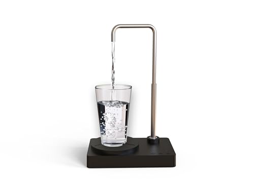 Desk Water Dispenser- Intelligent Desktop Water Bottle, Automatic Water Pump for Universal Bottle Water Dispenser USB Char...
