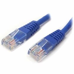 Startech.Com 50Ft Blue Cat5E Molded Patch Cord Rj45 Patch Cable