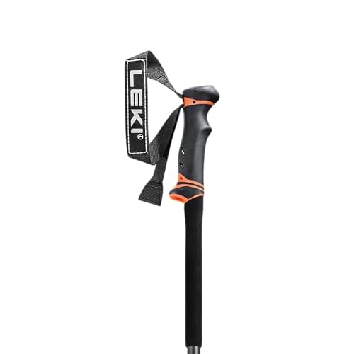 LEKI Helicon Lite Aluminum Adjustable Lightweight Ski Poles for Backcountry Skiing & Snowboarding