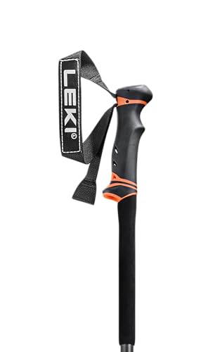 LEKI Helicon Lite Aluminum Adjustable Lightweight Ski Poles for Backcountry Skiing & Snowboarding