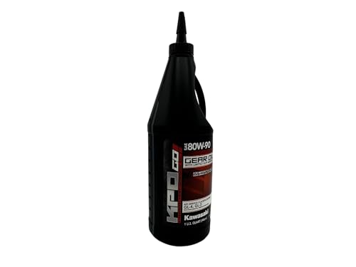 Cyclemax Three Pack Compatible with Kawasaki KPO Gear Oil with Limited Slip K6103G-103-01Q Contains Three Quarts and a Funnel