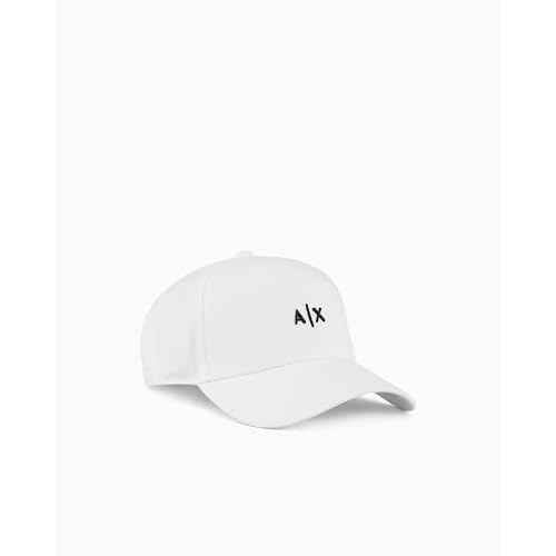 Armani Exchange Mens Small Contrast Logo Baseball Hat