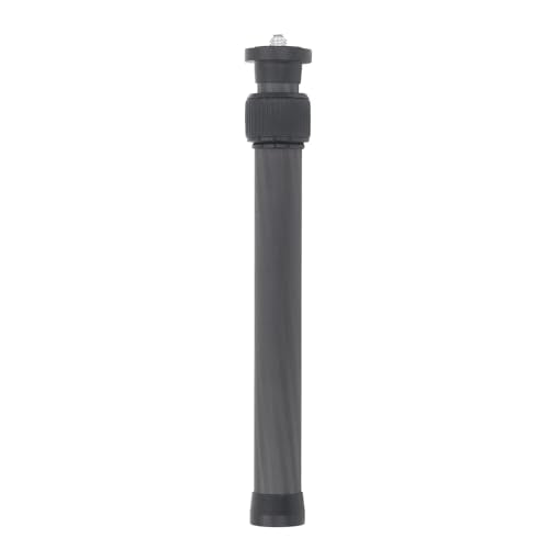 Camera Extension Pole, Tripod Center Column Extension Extender, Carbon Fiber Extension Pole Telescopic 2 Section Pole Rod ...