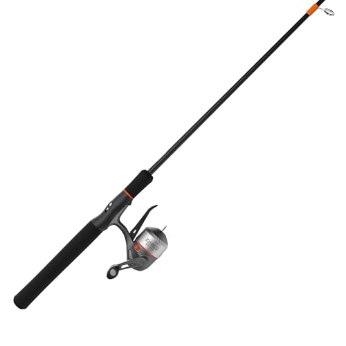 Zebco 33 Micro Trigger Spincast Reel and Fishing Rod Combo, 6-Foot 6-Inch 2-Piece Telescopic Rod, Ultra-Lt Power, Mod Acti...