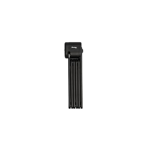 Master Lock Black Hardened Steel Link Folding Bike Lock with Key, Heavy Duty Anti-Theft Lock for Bicycles, Electric Scooters, 3ft (95cm) Length x 0.19 in (5mm), 8333EC