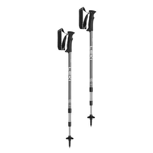 LEKI Voyager Aluminum Adjustable Lightweight Walking Poles for Trekking & Hiking