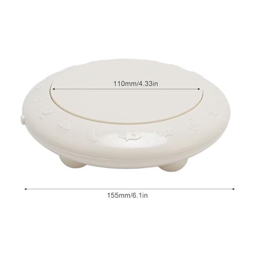 Motorized Rotating Display Stand,Automatic Cake Spinning Display Stand with Music 360 Degree Multipurpose Spinning Display...