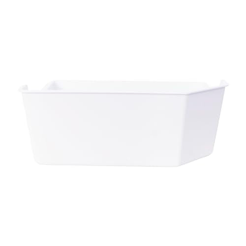 Kitchen Basics 101 240385201 Ice Cube Bucket Container Tray Storage Bin Compatible with Frigidaire Kenmore Electrolux 7240...