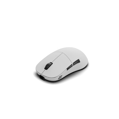 ENDGAME GEAR XM2w 4k v2 Wireless Gaming Mouse White – 30K DPI Optical Sensor, 4000Hz Polling, Claw-Grip Design for Medium ...