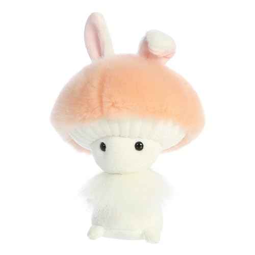Aurora¢ç Vibrant Spring Fungi Friends¢â Stuffed Animal - Perfect for Pretend Play and Seasonal Storytelling - Adorable Decorations for The Season of Renewal - Peach 7 Inches