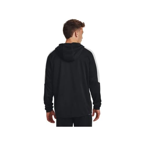 Under Armour Mens Storm Armour Fleece Hoodie - Water Repellent LG Black-white