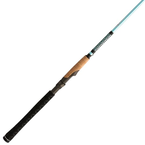 Ugly Stik Carbon Inshore Spinning Rod, Durable and Balanced Fishing Rod, 24-Ton Graphite Blank, Solid Graphite Tip for Inc...