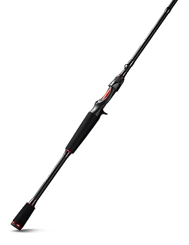 Piscifun Torrent Fishing Rod, IM6 Carbon Baitcaster Rod & Spinning Rod, High Sensitive Lightweight Casting Rod & Spinning ...