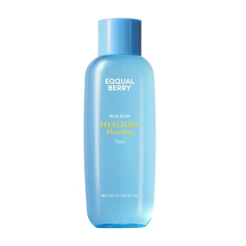 EQQUALBERRY Hyaltoin Flooding Toner | Moisture-Rich Hydrogel Toner for Deep Hydration | Cooling Essence Texture | Hyaluron...