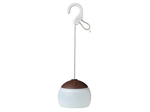 Snow Peak's Hozuki Lantern, Bark, ES-070BR, Made in Japan, Lifetime Product Guarantee, Lightweight, Compact for Camping or...